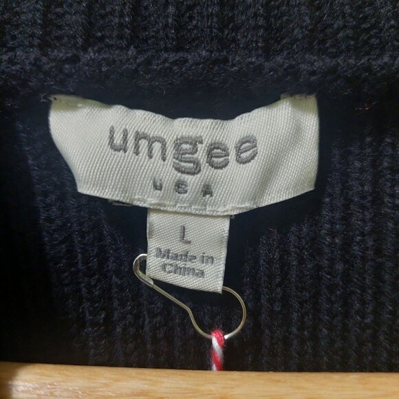 NWT Umgee 2PC Knit V-Neck Dress W/ Cropped Pullover Sweater~Stretch~Large - Picture 5 of 8